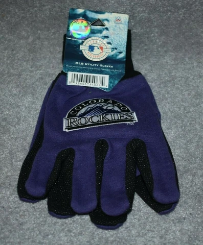 ADULTS COLORADO ROCKIES MLB ALL PURPOSE/UTILITY WORK GLOVES Cover