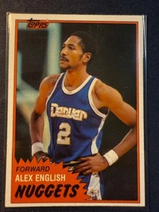 1981 Topps #68 Alex English Denver Nuggets - Bild 1 von 1