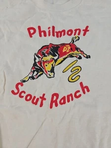 1970's - Vintage Boy Scouts BSA T Shirt PHILMONT SMALL ** NICE CONDITION ** - Picture 1 of 8