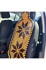 Car Seat Cover Massager From Natural Wood Beads Universal Fit For Car Or Office