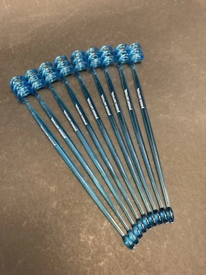 10x BOMBAY SAPPHIRE Gin Stirrer / Rührstäbchen Cocktail Bar Deko NEU NEW - Bild 1 von 4