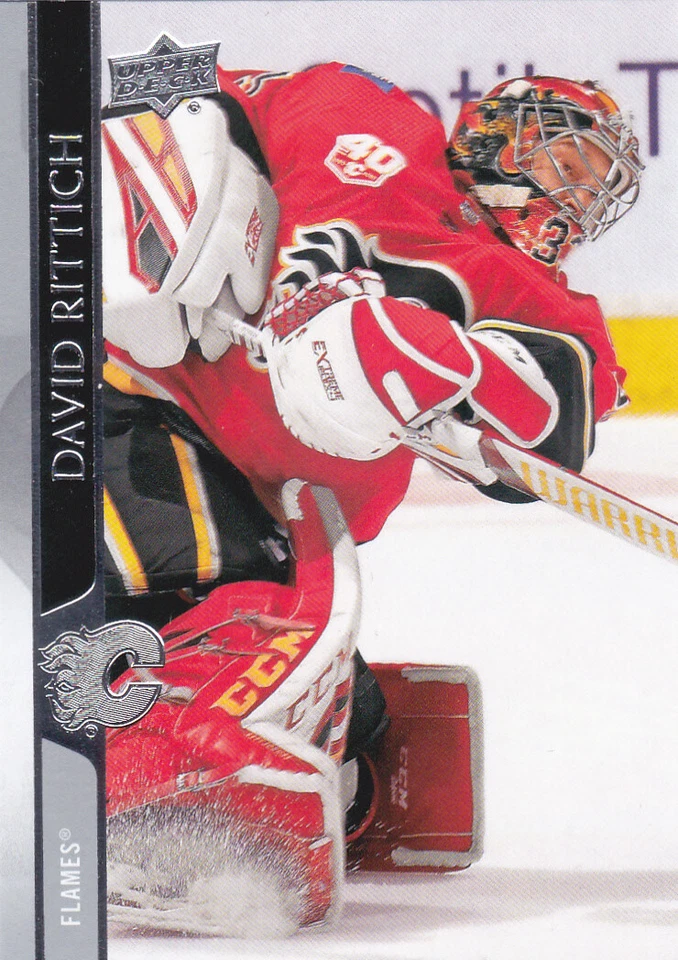 20/21 UD...DAVID RITTICH...CARD # 30...FLAMES...FREE COMBINED SHIPPING - Image 1 of 1