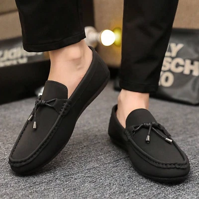 Mocasín Zapatos Negros Calzado de Hombres Casuales Formales Elegantes de Vestir Foto 1 de 4