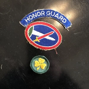 Vintage Girl Scout Badge wwi and honor guard - Picture 1 of 4