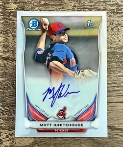 2014 Bowman Chrome Prospect Auto Matt Whitehouse RC #BCAP-MW Autograph