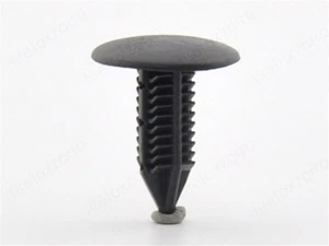 25 Black BMW 3 Series Two Prong Carpet Interior Car Replacement Clips - Imagen 1 de 4