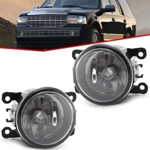 Pair Clear Lens Bumper Fog Light Lamp For Lincoln Navigator 2007-2015 Left+Right - Foto 1 di 13
