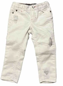 Sweet Skinny white Genuine Kids From Oshkosh Premium Denim size 3T Skinny - Picture 1 of 9