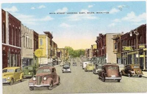 Early PC; Main Street Looking East, Niles, Michigan - Picture 1 of 1