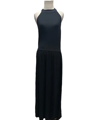 Maxi vestido halter negro Venus para mujer talla M Foto 1 de 4