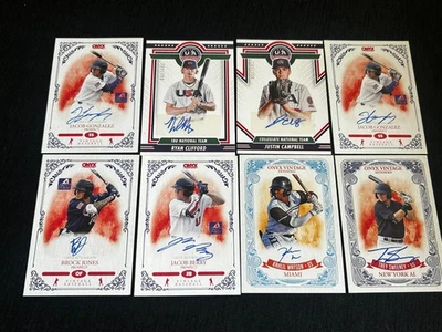2022 Onyx Jacob Berry BLUE INK AUTO + Sweeney/Watson/Jones/JG/RC/JC AUTO 8 total - Image 1 of 4