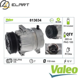 COMPRESSOR AIR CONDITIONING 813634 FOR RENAULT LAGUNA/II/Grandtour VEL/SATIS - Picture 1 of 7