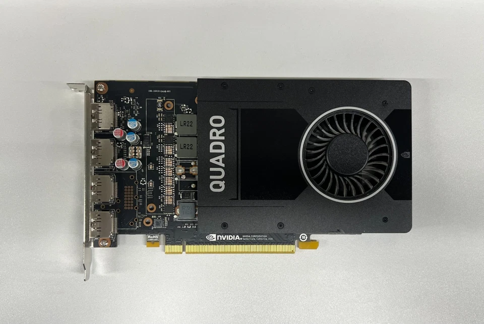 87CG5 DELL NVIDIA QUADRO P2000 5GB GDDR5 GPU GRAPHICS CARD - Image 1 of 2