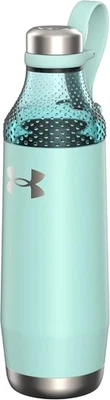 NUEVA botella de agua Under Armour Breeze Blue Infinity 22 oz se convierte en vaso Foto 1 de 4