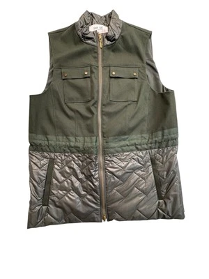 Chaleco Carlisle Perse Talla 10 Verde - ¡Haz un chaleco llamativo! - Verdaderamente único Foto 1 de 4