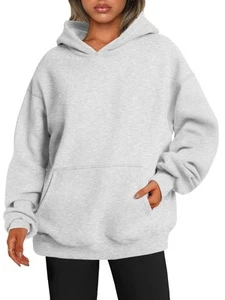 Womens Hoodies Oversized Sweatshirts Pullover Fleece Sweaters Long Sleeve Win... - Picture 1 of 7
