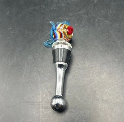 Bella Casa от Ganz? Стеклянная пробка для винной бутылки цветная тропическая рыба BB32 - Изображение 1 из 4