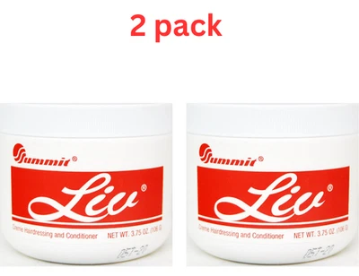 Summit Liv Crème Hairdressing and Conditioner 3.75 Oz. 2 pack - Image 1 of 2