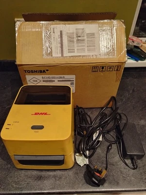Toshiba B-FV4D-GS14-QM-R USB / Network Thermal Label Printer Untested DHL  - Image 1 of 4