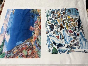 * DER GESCHICHTENERZÄHLER FILZ OZEANTIERE BRETT & TIERE SET SIEHE BERÜHRUNG HÖREN UNGESCHNITTEN - Bild 1 von 11