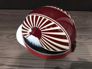 Japanese Bosozoku Helmets Fuji nisshou korukuhan Cork Half Japan #54 - Bild 1 von 4