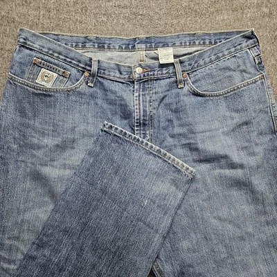 Cinch White Label Rigid Denim Jeans Mens 44x36 Relaxed Straight Cowboy Western - Image 1 of 4