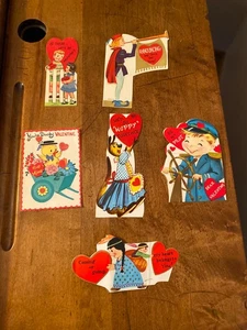 Lote de 6 usados vintage años 60 San Valentín usados - Imagen 1 de 8