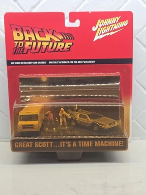 Johnny Lightning Back to the Future Time Machine Diorama Sealed! VHTF - Image 1 of 4