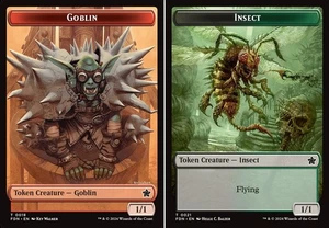 1x MTG - Goblin \\ Insect Token #18/21 - Foundations - Picture 1 of 1