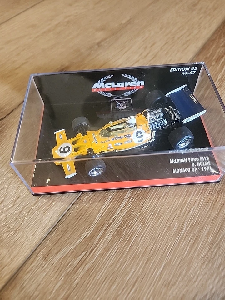 1/43 MINICHAMPS 530 714309 McLAREN FORD M19 MONACO GP 1971 DENNY HULME - Image 1 of 4