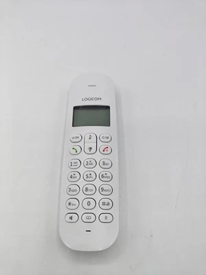 Logicom Iloa 155t Analog/dect Schnurlostelefon m. Ab, Weiß - Bild 1 von 4