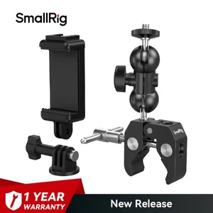 SmallRig Camera Super Clamp Crab-Shaped Camera Mount with Ballhead Magic Arm - Picture 1 of 16