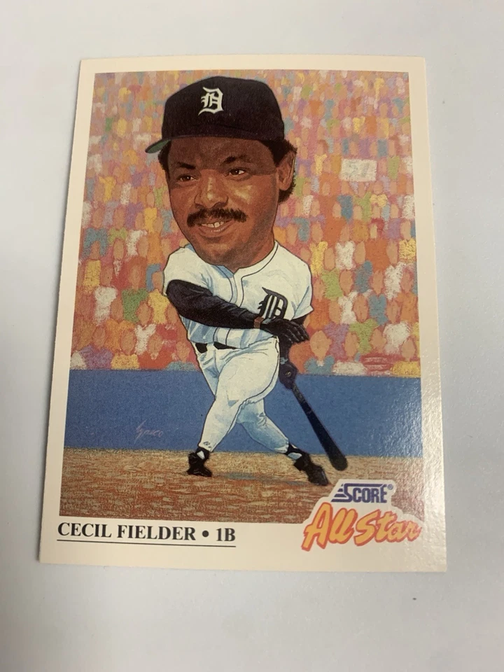 1991 Score All Star Team Cecil Fielder Detroit Tigers  - Image 1 of 1