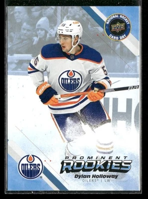 2023 Upper Deck National Hockey Card Day - Canada Dylan Holloway #NHCD-10 - Image 1 of 2