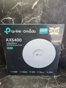 TP-Link EAP670 V2 Omada WiFi 6 Ultra Slim AX5400 Wireless 2.5G Access Point NEU! - Bild 1 von 4