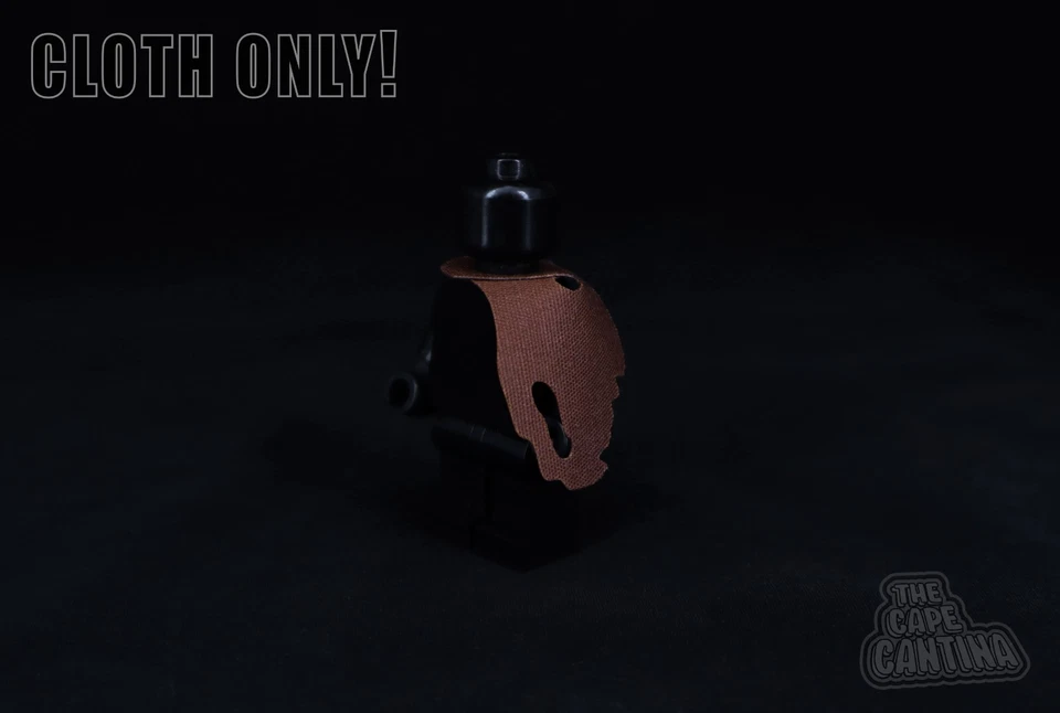 Paño de capa personalizado para minifigura Star Wars Boba Fett marrón Pauldron NUEVO Foto 1 de 1