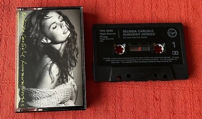 BELINDA CARLISLE - CASSETTE TAPE - RUNAWAY HORSES - Image 1 of 4