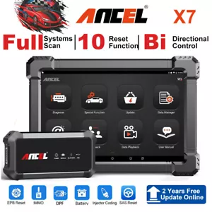 ANCEL X7 Für VOLVO KFZ Diagnosegerät Bidirektional ALLE SYSTEM OBD2 Scanner EPB - Bild 1 von 12