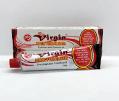 Virgin Hair Fertilizer enriched with Coconut oil and Menthol 125g | 1 PACK - Image 1 of 4