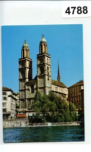 Postal de Grossmunster Zurich Suiza - Imagen 1 de 2