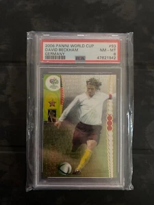 2006 Panini World Cup David Beckham England PSA 8 - Picture 1 of 2