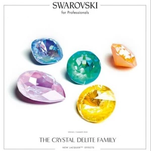 Lágrima Swarovski 18x13 mm (4320) piedra de lujo laca de cristal DeLite pedrería - Imagen 1 de 31
