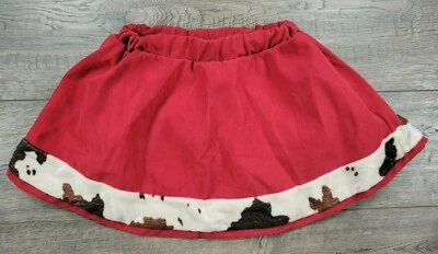 Bebé Niña Vintage Gymboree 2T-3T Rojo Vaca Estampado Falda Halloween Disfraz Foto 1 de 2