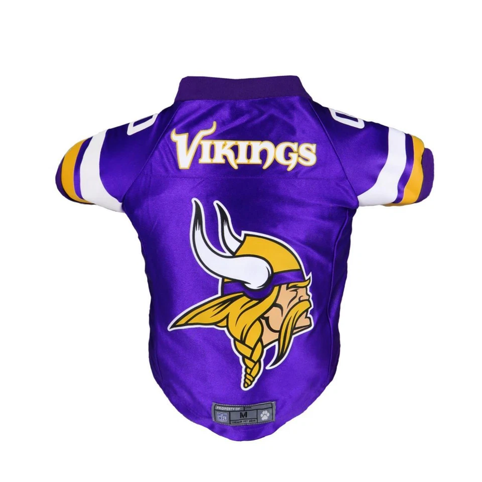 LITTLE EARTH Minnesota Vikings NFL PREMIUM dog jersey (all sizes) NEW