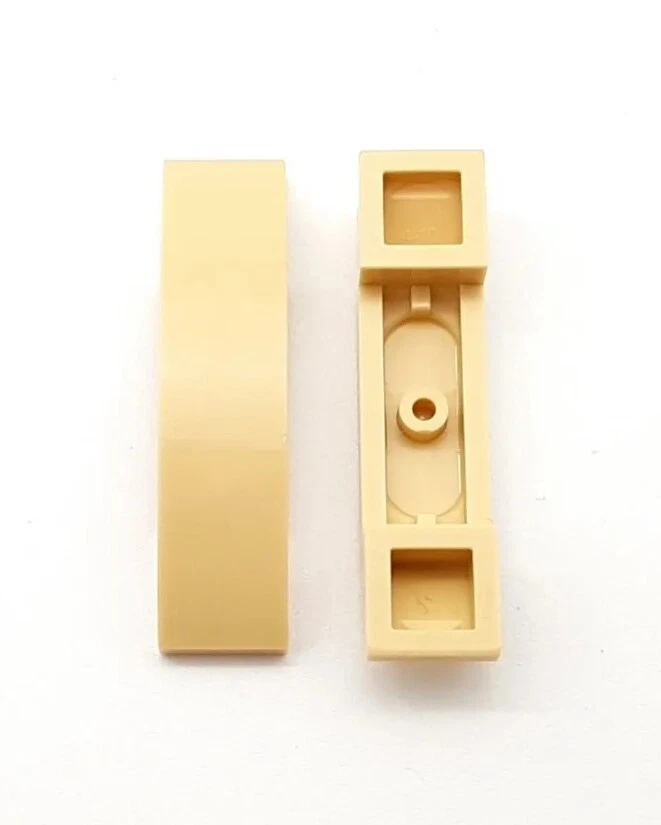 LEGO® EINZELTEIL- SLOPE CURVED NR.: 2x 93273 TAN - BEIGE - Bild 1 von 1