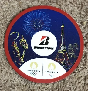 PARIS 2024 OYMPIC GAMES. SPONSOR PIN. BRIDGESTONE. EIFFEL TOWER, PARIS LANDMARKS - Picture 1 of 6