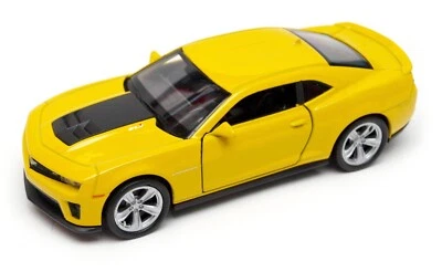 Chevrolet Camaro ZL1 2012 modelo de coche clásico juguete fundido a presión escala 1:34-1:39 Welly Foto 1 de 4
