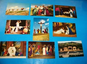 Black Hills Passion Play Spearfish South Dakota (All 9 Postcards) Vintage - Picture 1 of 2
