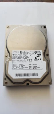 Hitachi Deskstar HDS728080PLA380 80GB 7200 RPM SATA 3.5" Internal PC Hard Drive - Image 1 of 4