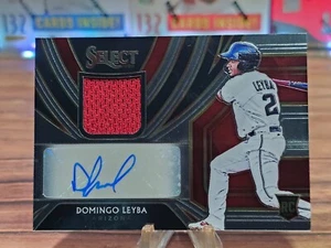Camiseta deportiva de novato Select Domingo Leyba 2020 automática/209 #RJA-DL DIAMONDBACKS - Imagen 1 de 2